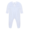 Classic Baby Blue Velour baby outfit