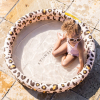 Children's pool 100 cm Panther print Beige