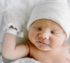 Newborn hat white