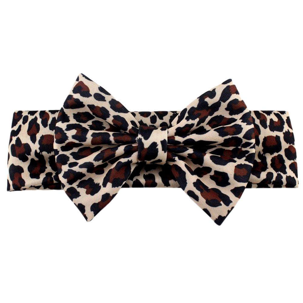 Panther hair band with bow