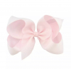 Light pink XL Bow hair clip