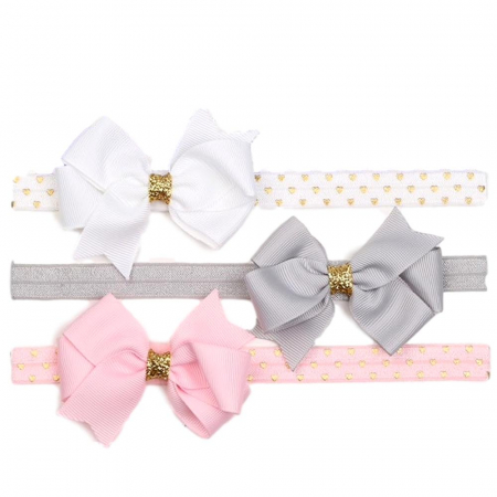 Newborn Hair band set with bow