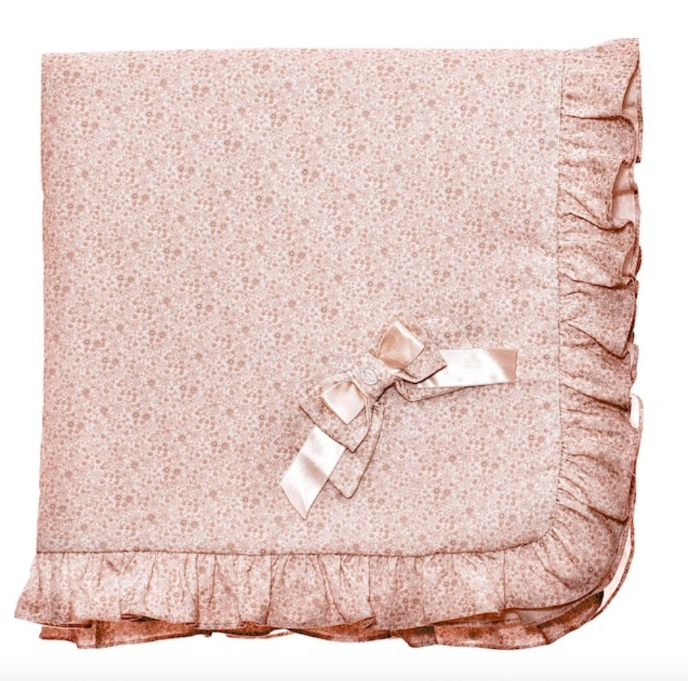 Lila Romance flower blanket